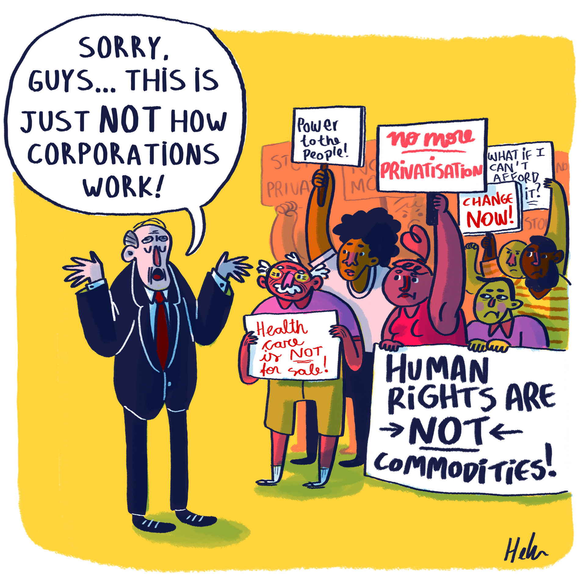 Partnership Rights Comic Public-Private Partnerships - DAWN Feminist