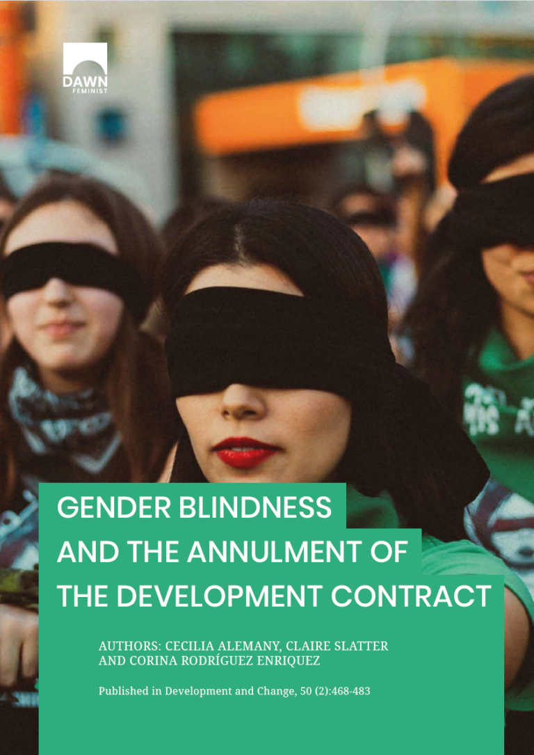 Gender Blindness and the Annulment of the Development Contract